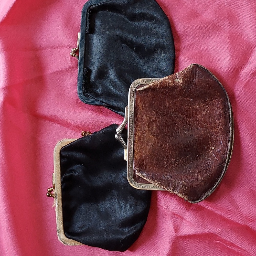 Vintage coin purses